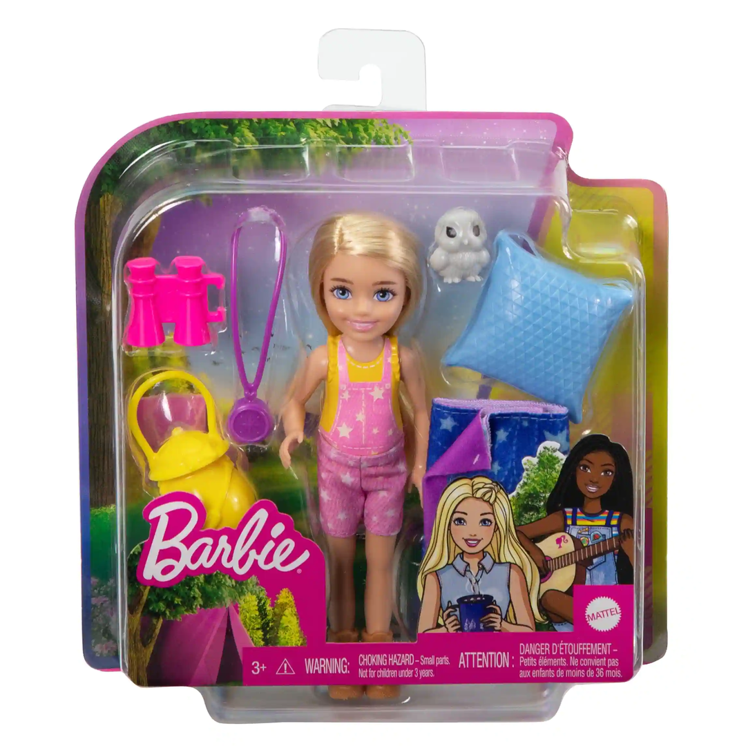 Camping barbie doll sales