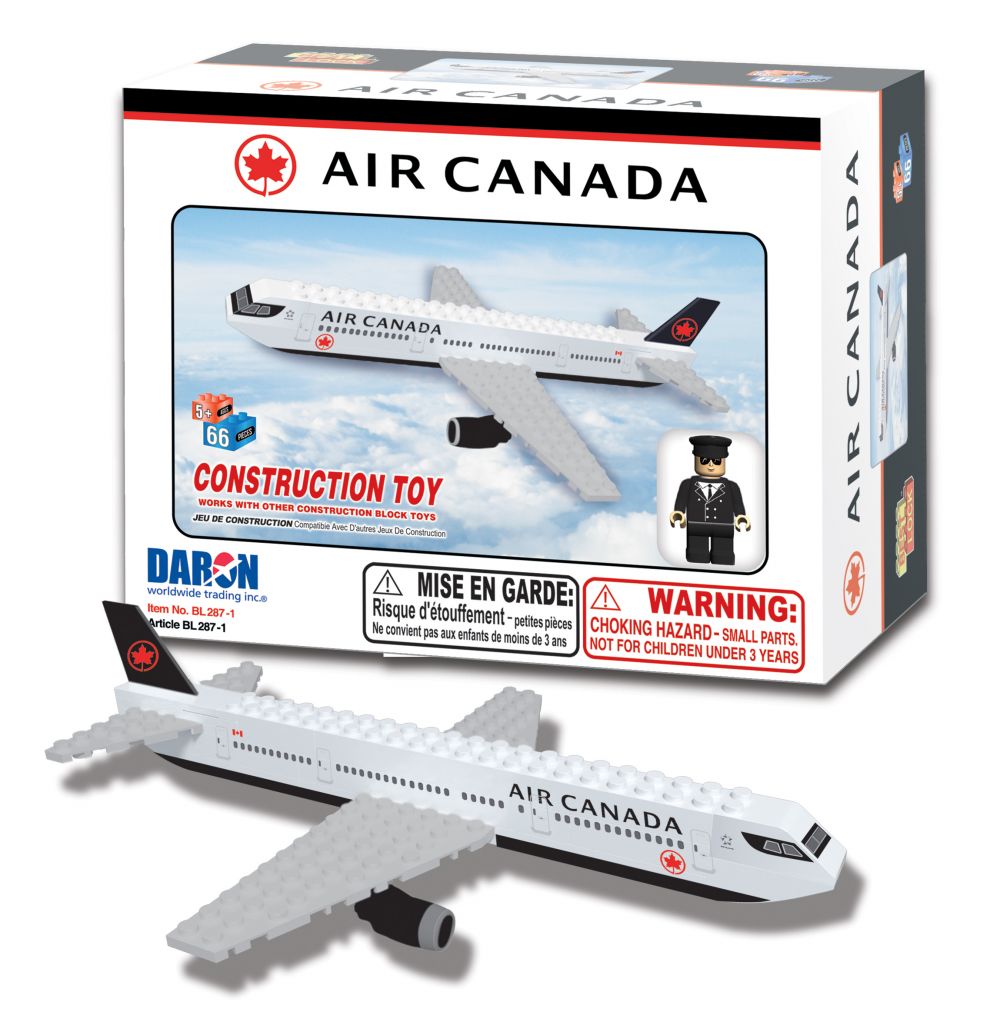 Daron<br> Plane Construction Kit<br> (55-Pieces)<br> Air Canada