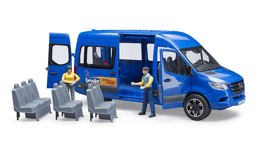 Bruder<br> Mercedes Sprinter<br> Transfer Van With 2 Figures<br> <u>[Local Pick Up Only]</u>