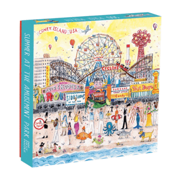 Jigsaw Puzzle<br> 500 Pieces<br> Summer at the Amusement Park