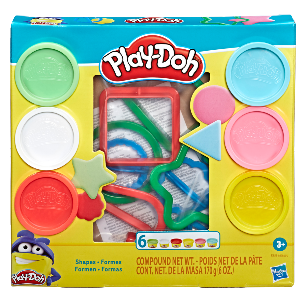 Play-Doh<br>  Fundamental Shapes<br> (6 Pack)