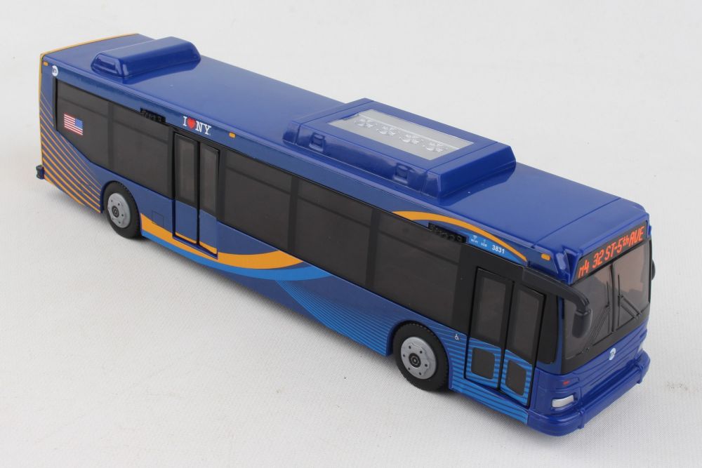 Daron<br> Bus Model<br> MTA/Blue (11")