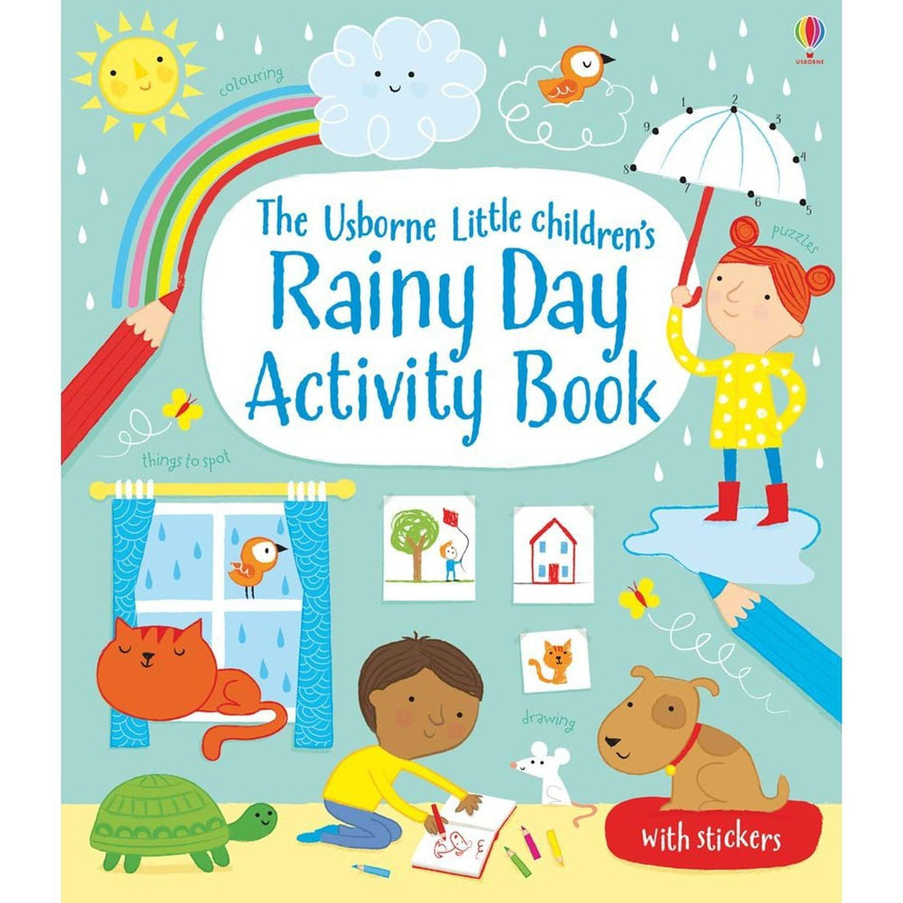 Activity Book<br> Usborne<br> Little Children's Rainy Day